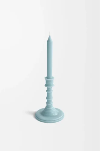 Cypress Balls wax candleholder Baby Blue
