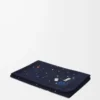 Deep Sea blanket in cashmere Navy/Multicolor Deep Sea blanket in cashmere Navy/Multicolor