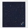 Deep Sea blanket in cashmere Navy/Multicolor Deep Sea blanket in cashmere Navy/Multicolor