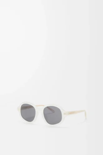 Delta Slim sunglasses Milky Ivory