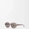 Delta Slim sunglasses Transparent Brown Delta Slim sunglasses Transparent Brown