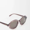 Delta Slim sunglasses Transparent Brown Delta Slim sunglasses Transparent Brown