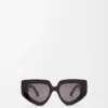 Diamond sunglasses Black