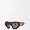 Diamond sunglasses Black