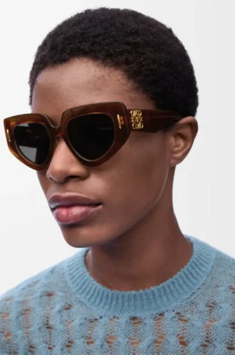 Diamond sunglasses Havana