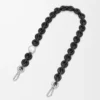 Donut chain in calfskin Black Donut chain in calfskin Black