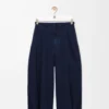 Draped jeans in denim Dark Indigo Draped jeans in denim Dark Indigo