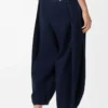 Draped jeans in denim Dark Indigo Draped jeans in denim Dark Indigo