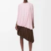 Draped top in viscose Pink Draped top in viscose Pink