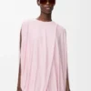 Draped top in viscose Pink Draped top in viscose Pink