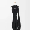 Dress in viscose Black