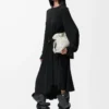 Dress in viscose Black