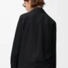 Embellished shirt in cotton Black Embellished shirt in cotton Black