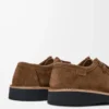 Faro lace-up in suede calfskin Brown Faro lace-up in suede calfskin Brown