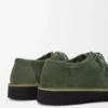 Faro lace-up in suede calfskin Sage Faro lace-up in suede calfskin Sage