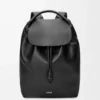 Flamenco backpack in shiny supple calfskin Black Flamenco backpack in shiny supple calfskin Black
