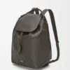 Flamenco backpack in shiny supple calfskin Dark Grey Flamenco backpack in shiny supple calfskin Dark Grey