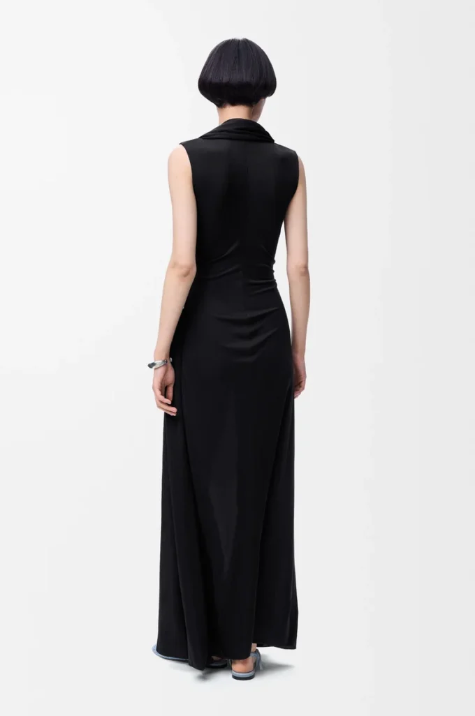 Flamenco dress in silk Black Flamenco dress in silk Black