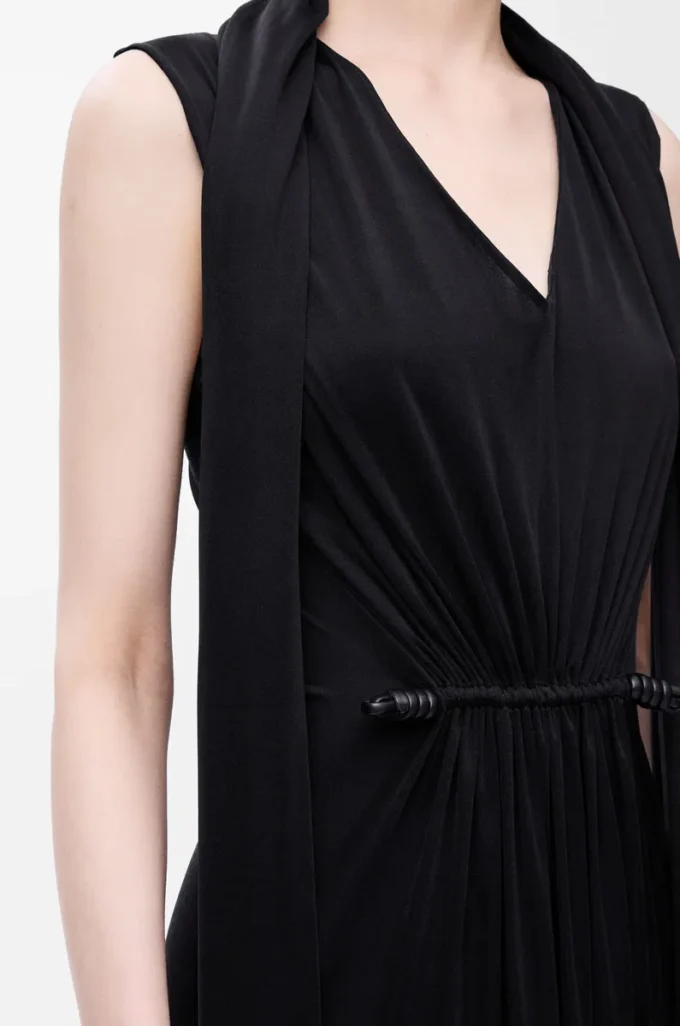 Flamenco dress in silk Black Flamenco dress in silk Black