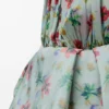 Flamenco dress in viscose Green/Red Flamenco dress in viscose Green/Red