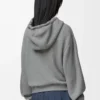 Flamenco hoodie in cotton and cashmere Grey Flamenco hoodie in cotton and cashmere Grey