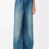 Flamenco jeans in denim Denim Blue Flamenco jeans in denim Denim Blue