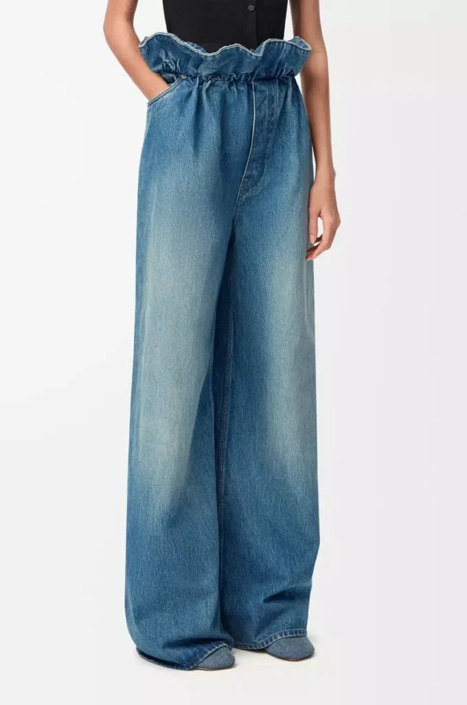 Flamenco jeans in denim Denim Blue Flamenco jeans in denim Denim Blue