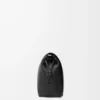 Flamenco satchel in shiny supple calfskin Black Flamenco satchel in shiny supple calfskin Black