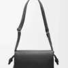 Flamenco satchel in shiny supple calfskin Black Flamenco satchel in shiny supple calfskin Black
