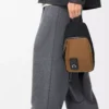 Flex sling in canvas and suede Black/Dark Gold Flex sling in canvas and suede Black/Dark Gold
