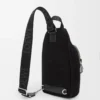 Flex sling in canvas and suede Black/Dark Gold Flex sling in canvas and suede Black/Dark Gold