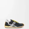 Flow Runner 2.0 in nylon and suede Black/White/Khaki Flow Runner 2.0 in nylon and suede Black/White/Khaki