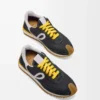 Flow Runner 2.0 in nylon and suede Black/White/Khaki Flow Runner 2.0 in nylon and suede Black/White/Khaki