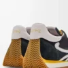 Flow Runner 2.0 in nylon and suede Black/White/Khaki Flow Runner 2.0 in nylon and suede Black/White/Khaki