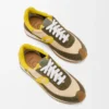 Flow Runner 2.0 in nylon and suede Cream/Yellow/Olive Green Flow Runner 2.0 in nylon and suede Cream/Yellow/Olive Green