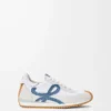 Flow Runner 2.0 in nylon and suede White/Light Denim Flow Runner 2.0 in nylon and suede White/Light Denim