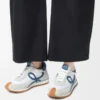 Flow Runner 2.0 in nylon and suede White/Light Denim Flow Runner 2.0 in nylon and suede White/Light Denim