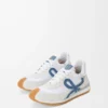 Flow Runner 2.0 in nylon and suede White/Light Denim Flow Runner 2.0 in nylon and suede White/Light Denim