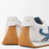 Flow Runner 2.0 in nylon and suede White/Light Denim Flow Runner 2.0 in nylon and suede White/Light Denim