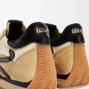 Flow Runner in nylon and suede Gold/Black Flow Runner in nylon and suede Gold/Black