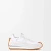 Flow Runner in nylon and suede White Flow Runner in nylon and suede White