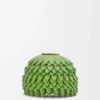 Flower dice in classic calfskin Apple Green Flower dice in classic calfskin Apple Green