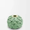 Flower dice in classic calfskin Mint Green Flower dice in classic calfskin Mint Green