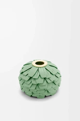Flower dice in classic calfskin Mint Green Flower dice in classic calfskin Mint Green