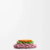 Flower die in classic calfskin Light Candy Flower die in classic calfskin Light Candy