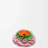 Flower die in classic calfskin Light Candy Flower die in classic calfskin Light Candy