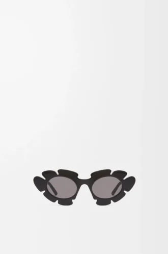 Flower sunglasses Black