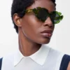 Flower sunglasses Cactus Green Flower sunglasses Cactus Green