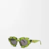 Flower sunglasses Cactus Green Flower sunglasses Cactus Green