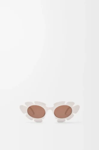 Flower sunglasses Ivory